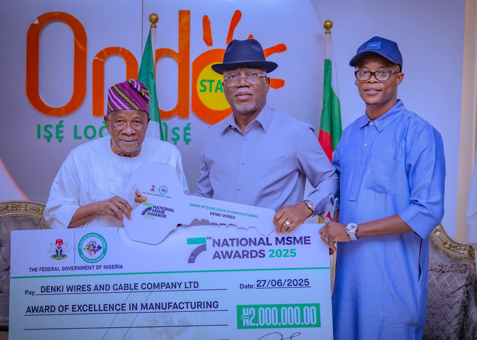 Aiyedatiwa Receives MSME Awardees, Pledges Support For Small Businesses