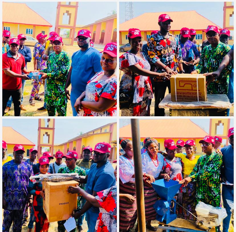 Akeju Emmanuel (Piller) Empowers Ward 10 Constituents in Erusu Akoko
