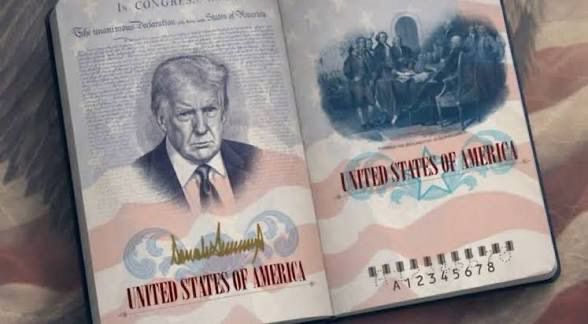 US unveils commemorative passport featuring Trump ahead of 250th anniversary