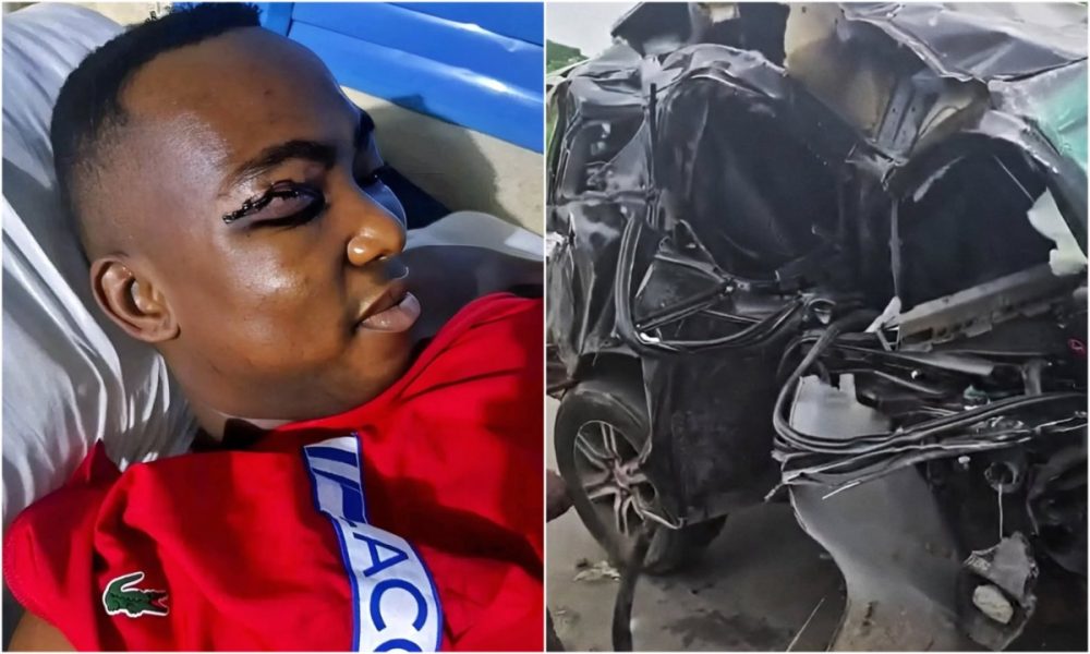 Popular General Overseer returns to pulpit after surviving auto crash