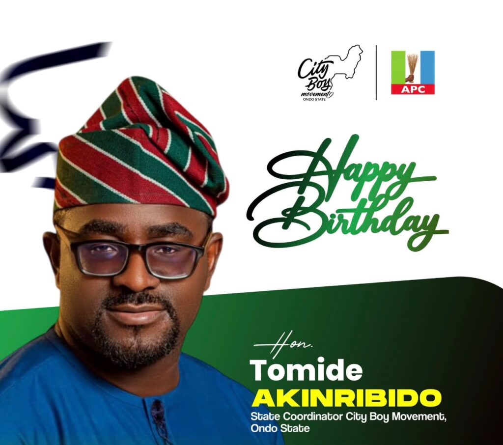 Ondo City Boy Movement celebrates Tomide Akinribido at birthday